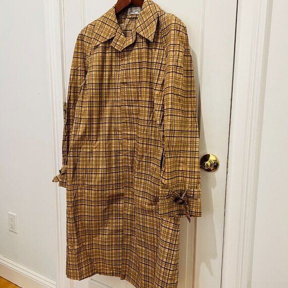 Vintage Women's Gucci Trench Coat Size 10 or 12 Made in Italy VERY RARE - Picture 4 of 16